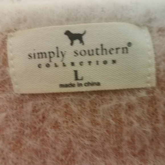 Tan Check Cardigan Simply Southern NWT - Picture 6 of 7